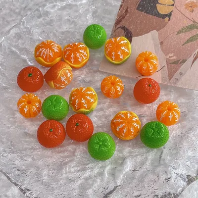 5 Stück niedliche Cartoon-Obst-Magnete, bunt, Spaß für Ihren Kühlschrank, Obst-Kühlschrankmagnete Image
