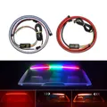 Bande lumineuse LED de frein de voiture, feux arrière automatiques, feu stop supplémentaire, feu arrière de coffre, clignotant de course, style de voiture universel, 100cm