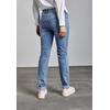 Comfort-fit-Jeans STREET ONE, Damen, Gr. 25, Länge 28, blau (light blau wash), Jeans, 63% Baumwolle, 25% Polyester, 10% Viskose, 2% Elasthan, unifarben, casual, normal, Jeans, 4-Pocket Style