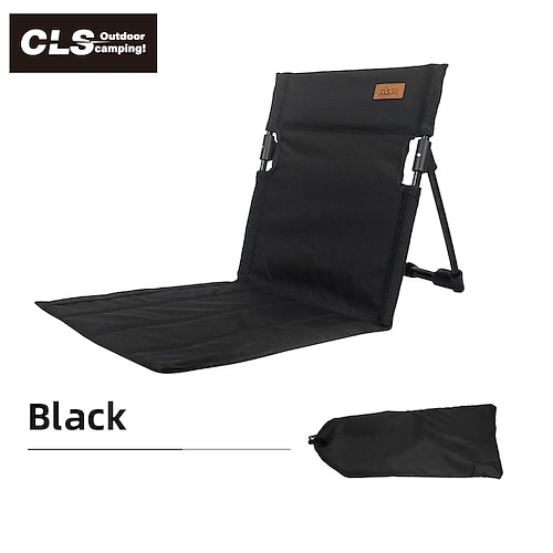 1 Stück Outdoor-Camping-Rückenlehnenkissen, bequemes und stützendes tragbares Stuhlkissen für Outdoor-Aktivitäten, verstellbare Rückenlehne für entspanntes Sitzen, ideal für Camping, Wandern und Image