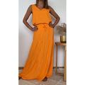 Damen Kleid-Set Casual kleid Rock-Set Brautkleider schlicht Glatt Rüsche Maxidress Langarm V Ausschnitt Outdoor Täglich Gelb Hellgrün Rosa Sommer Frühling Regular Fit