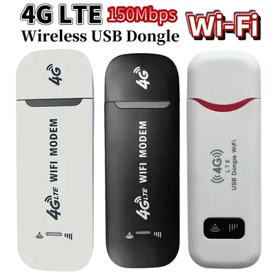Wireless USB Dongle 150Mbps Modem Stick Replacement WiFi Adapter 4G Card Router for Laptop 4G USB
