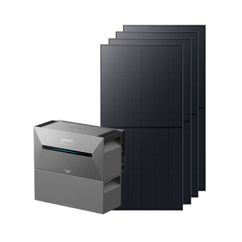 Anker SOLIX Solarbank 2 E1600 Pro + 4 x Panneaux RS50B 540 W+1*BP1600 batterie additionnelle