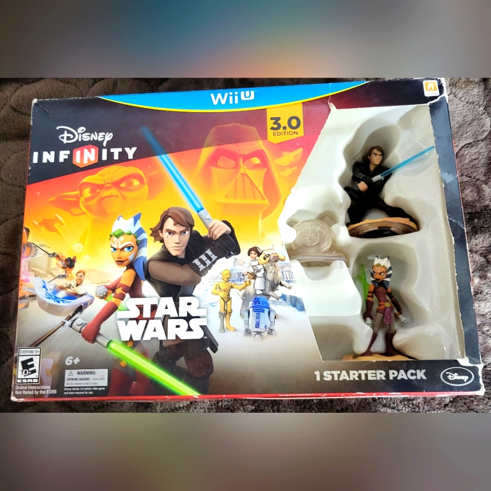 Disney Video Games & Consoles | Disney Infinity 3.0 Star Wars Starter Pack For Wii U New | Color: Black/Yellow | Size: Os