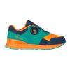 Trollkids - Kid's Kristiansand Sneaker - Freizeitschuhe 35 | EU 35 grün/ sahara sunset
