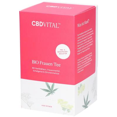 CBD Vital Bio Frauen Tee Filterbeutel 20 St Image