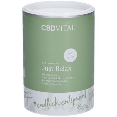 CBD Vital Hanfblättertee Bio just relax 100 g Tee Image