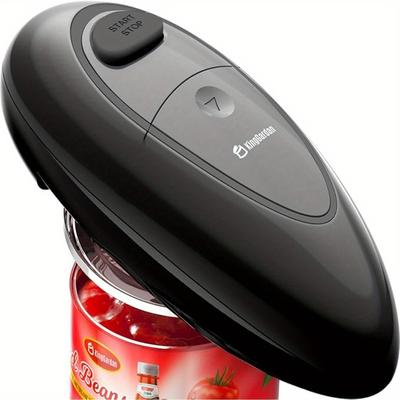 TEMU Easy-press Electric Can Opener - Smooth-edge, Operation, Fits All Sizes - Ideal For & Weak Hands, Battery-powered With Safety Features - Perfect Father's Day Gift