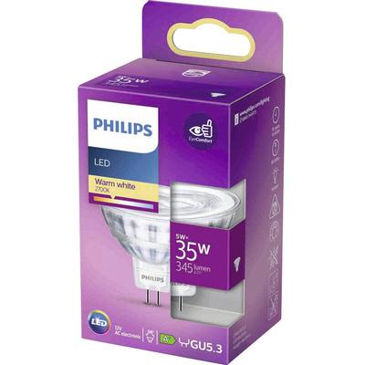 Philips - led 871951430762900 led eek f (a - g) GU5.3 Reflektor 4.4 w = 35 w Warmweiß (ø x l) 51 mm Image