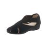 Hausschuh CLASSIC, Damen, Gr. 37, schwarz, Synthetik, Schuhe Slipper Hausschuh