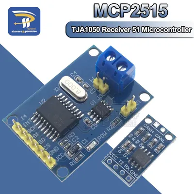 MCP2515 CAN Bus Driver Module Board TJA1050 Receiver SPI For 51 MCU ARM Controller Interface Module