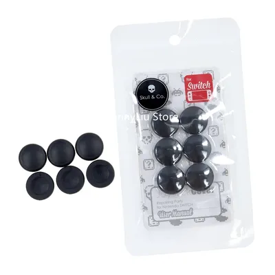 6pcs/set Skull & Co. Replacement Joystick Cover Repair Parts for Nintendo Switch for Switch OLED