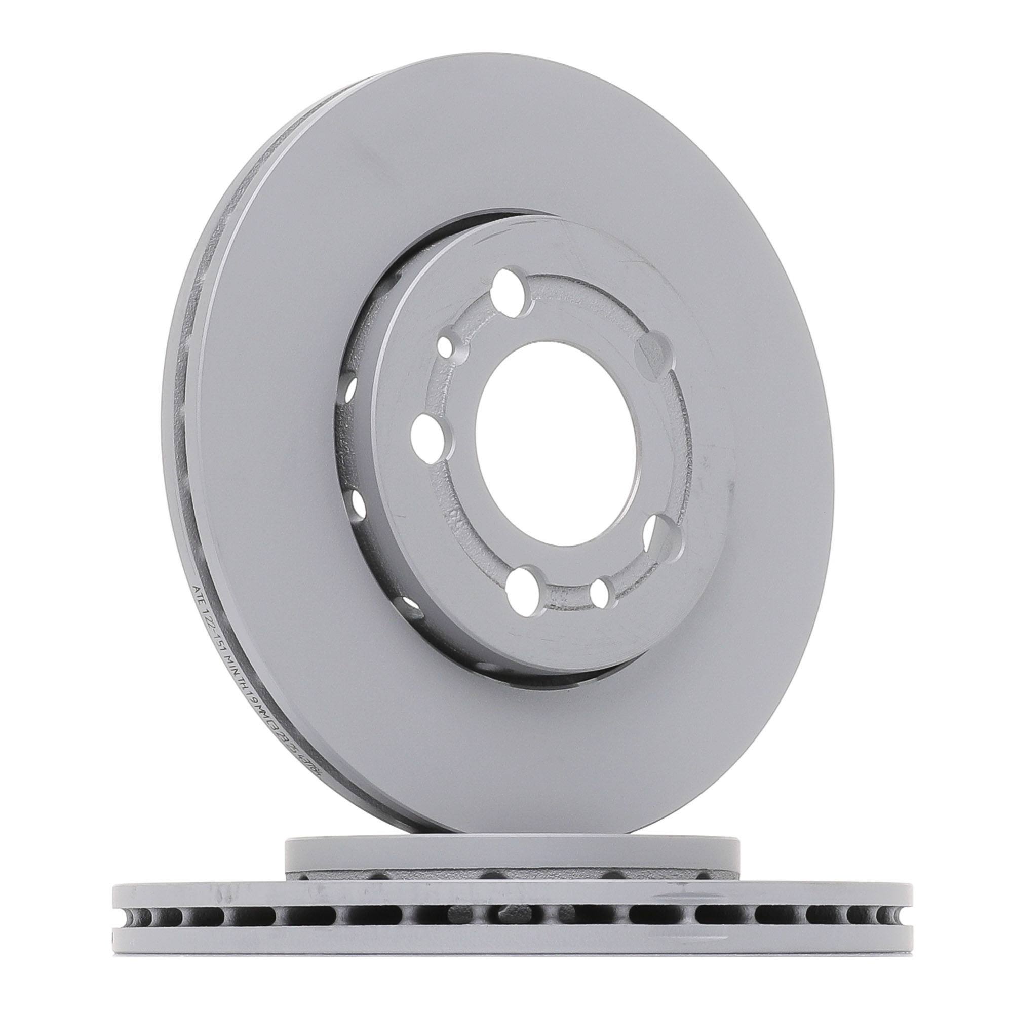 ATE Bremsscheibe VW,AUDI,SKODA 24.0122-0151.1 6R0615301,6R0615301C,8Z0615301B Bremsscheiben,Scheibenbremsen 8Z0615301D,1J0615301D,1J0615301L,6QD615301 Image