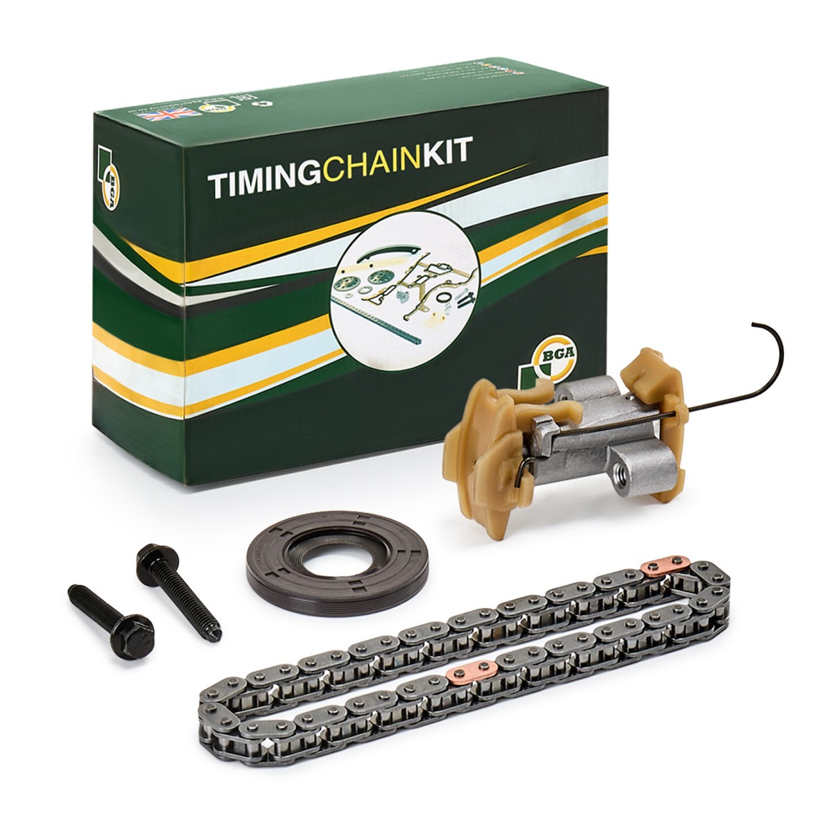 BGA Steuerkettensatz OPEL,FORD,FIAT TC2312K 2302272,3553732,3556998 9823954880,9826028980,2190885 Image