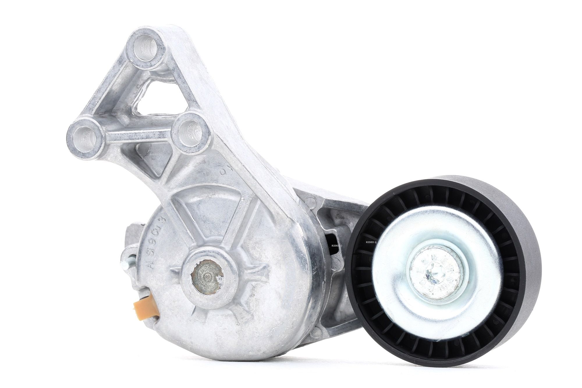 RIDEX Riemenspanner VW,AUDI,FORD 541V0003 1122523,1376631,YM216K254AA Spannelement,Spannarm,Riemenspanner, Keilrippenriemen YM216K254EA,038903315AE Image