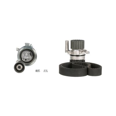 GATES Wasserpumpe + Zahnriemensatz VW,AUDI,FORD KP55569XS-4 5569XS,T41229,T43091 Wasserpumpe + Zahnriemenkit WP0113 Image