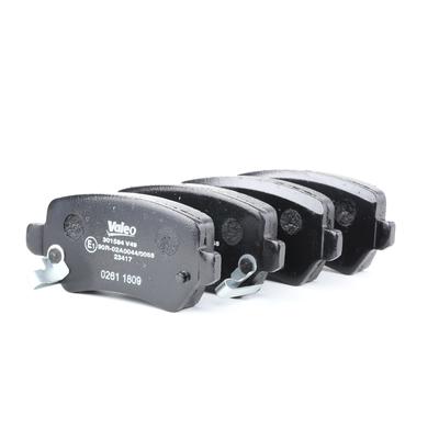 VALEO Bremsbelagsatz OPEL,KIA,CHEVROLET 301584 1605625,1605967,95507655 93170602,93188727,93169413,583021PA30,1605039,1605093,1605995,1605233,93176118 Image