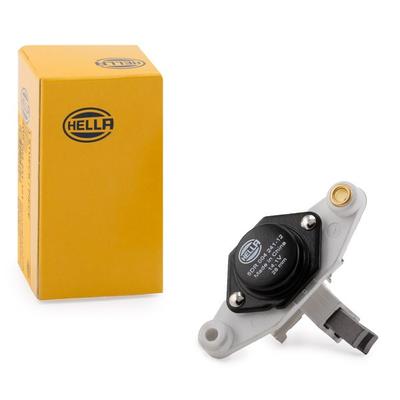 HELLA Lichtmaschinenregler VW,AUDI,OPEL 5DR 004 241-121 9950612,A0001543605,6113735 Regler Lichtmaschine,Generatorregler 82BB10316AA,BFT63718A Image
