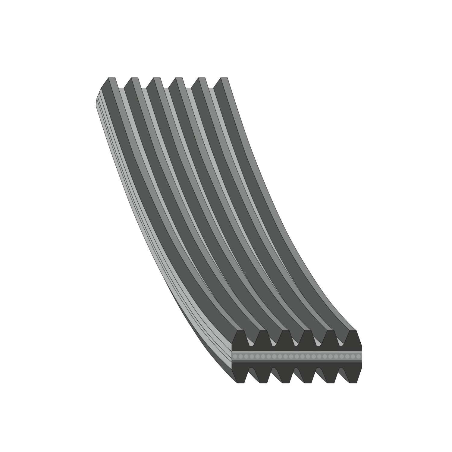 FEBI BILSTEIN Keilrippenriemen VW,AUDI,FORD 34459 6A260849E,06A260849A,6DPK1194 Rippenriemen 06A260849E,6A260849A,6DPK1193,1111928,6DPK1195,6DPK1196 Image