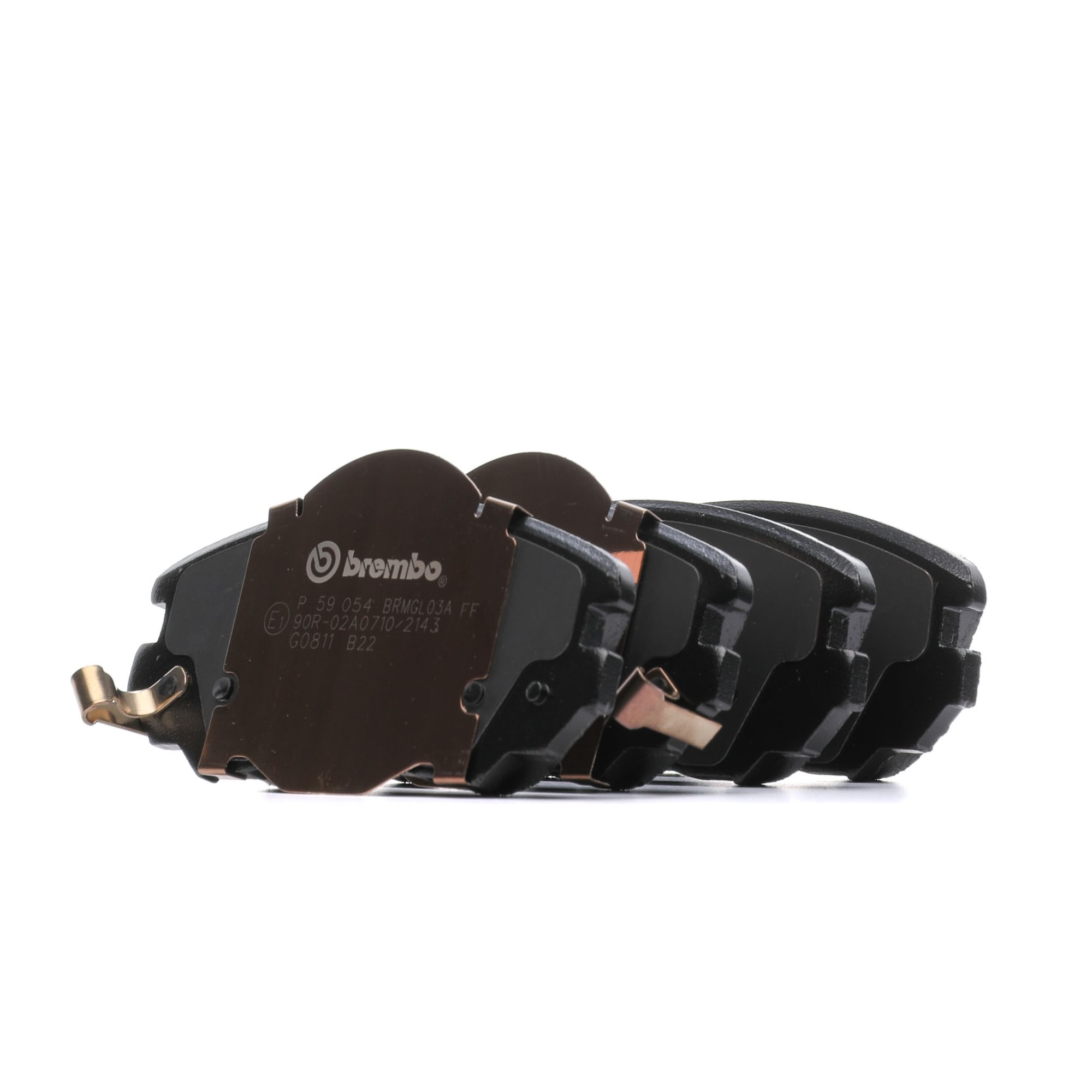 BREMBO Bremsbelagsatz OPEL,CHEVROLET,SAAB P 59 054 1605185,1605624,22959105 95514525,8536D1559,13312895,1605236,13237753,13237750,20963796,84233325