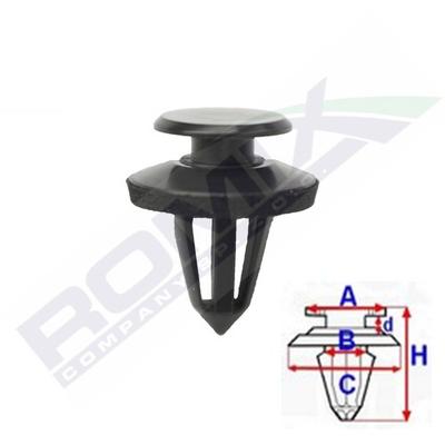 ROMIX Clip FIAT,PEUGEOT,CITROËN C70303 9345A1,46835626,71738386 Image