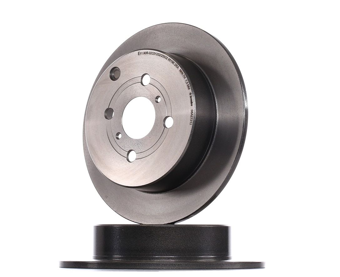 BREMBO Bremsscheibe TOYOTA,GEELY (GLEAGLE) 08.A273.11 B3502111,424310E070,4243112210 Bremsscheiben,Scheibenbremsen 4243152060,B123502070,4243102050 Image