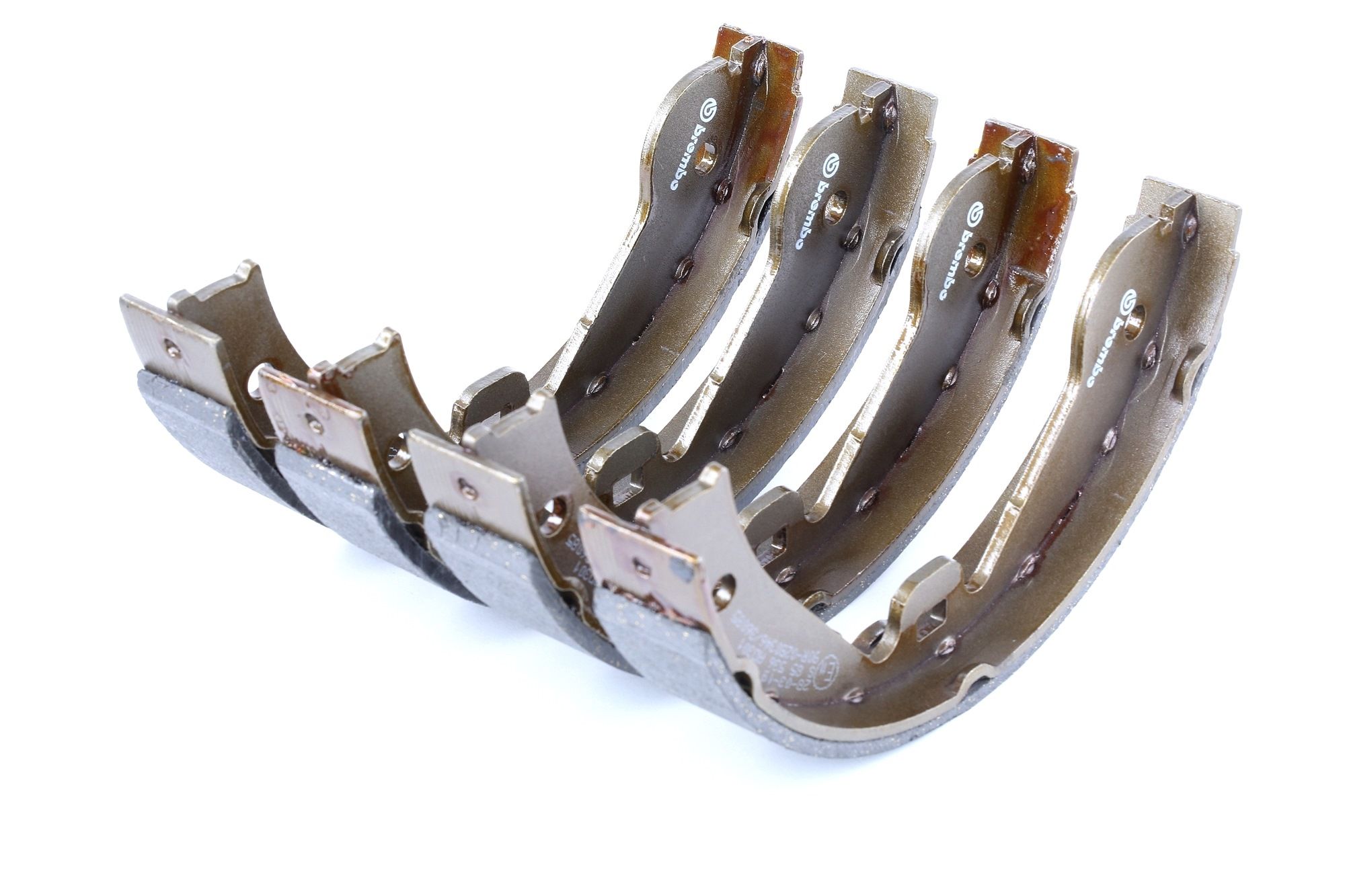 BREMBO Handbremsbeläge VW,MERCEDES-BENZ,AUDI S 85 536 XH422L362AA,1644200620,95535294500 Handbremsbacken,Bremsbackensatz, Feststellbremse 95535295200 Image