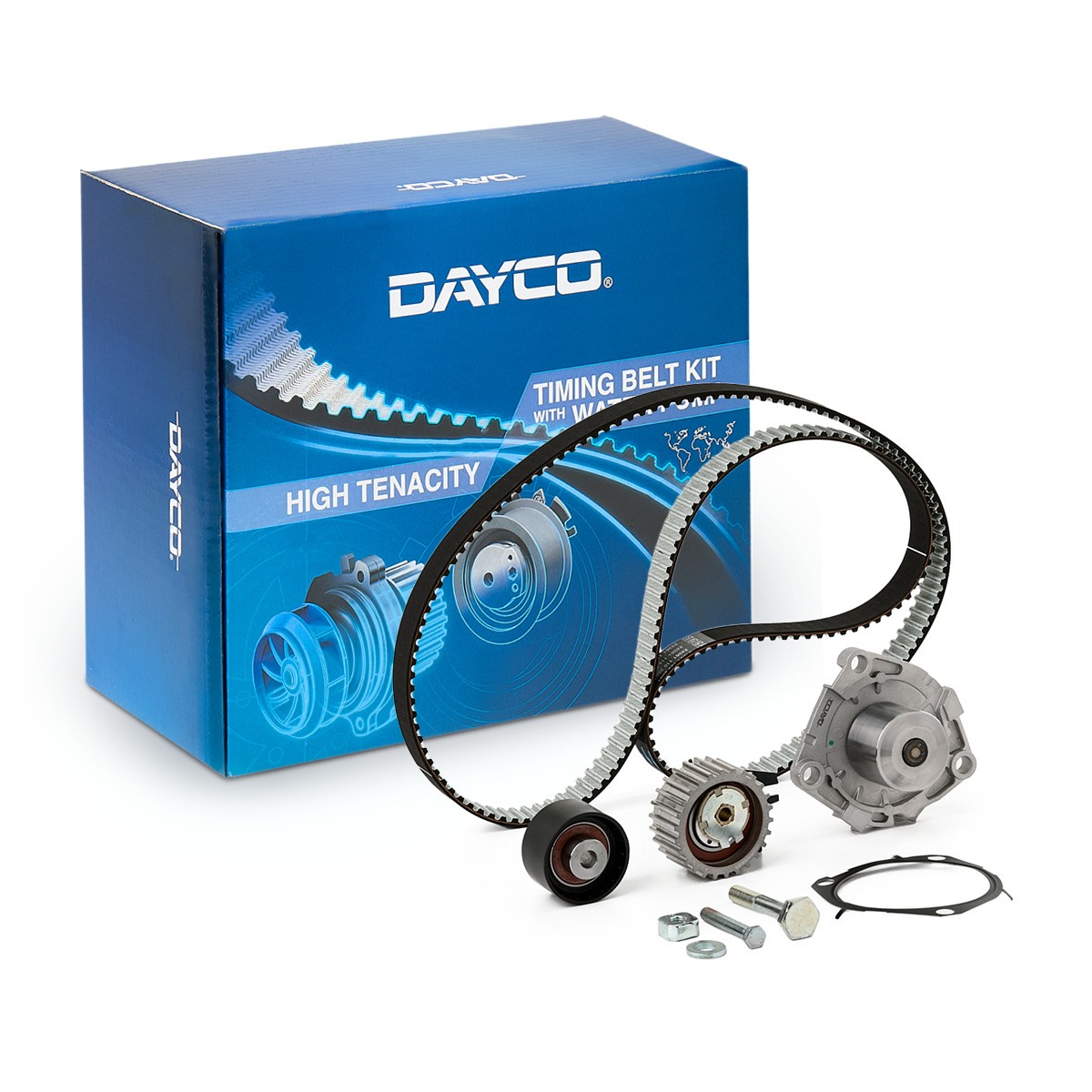 DAYCO Wasserpumpe + Zahnriemensatz OPEL,FIAT,CHEVROLET KTBWP8470 Wasserpumpe + Zahnriemenkit Image