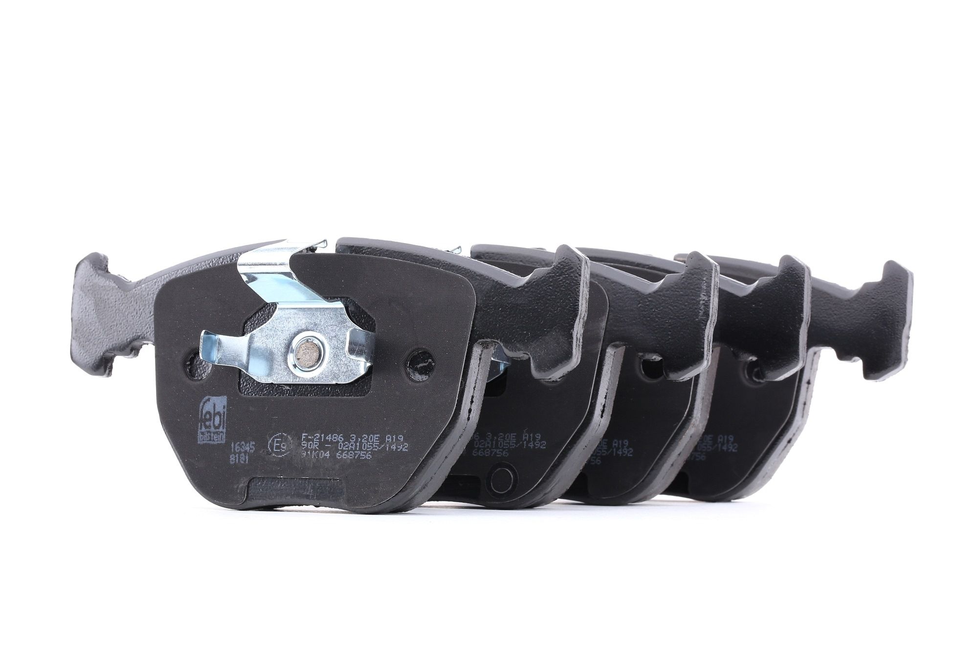 FEBI BILSTEIN Bremsbelagsatz BMW 16345 34112282166,34112282556,34116761252 34112157589,34112229031,34112357230,34113427503,34111163307,34111165227 Image