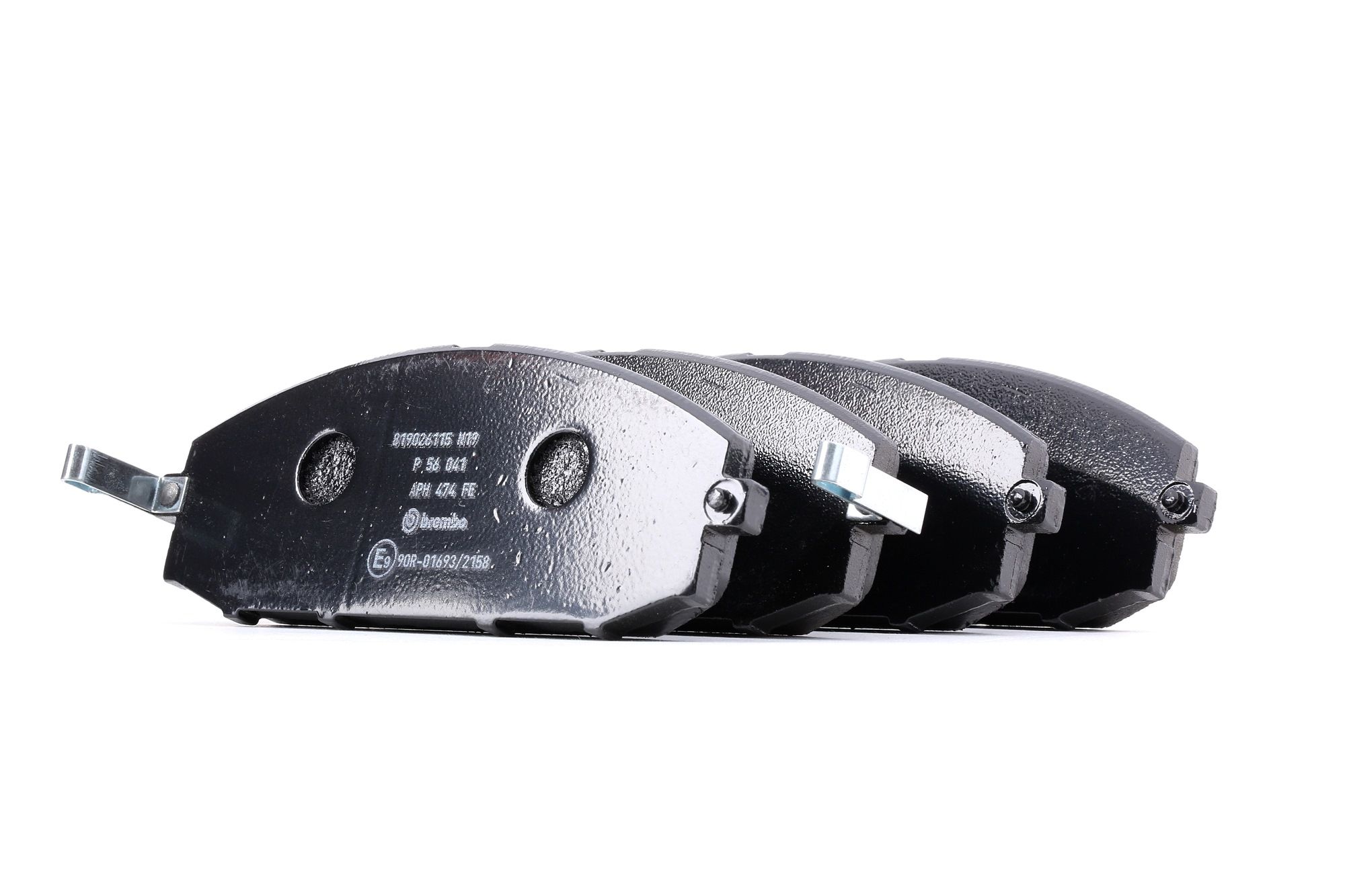 BREMBO Bremsbelagsatz NISSAN P 56 041 AY040NS136,D1060VC091,D1060VS21A 41060VB290,41060VB291,41060VC091,AY040NS092,D1060MB000,D1060MB00A,D1060VC290