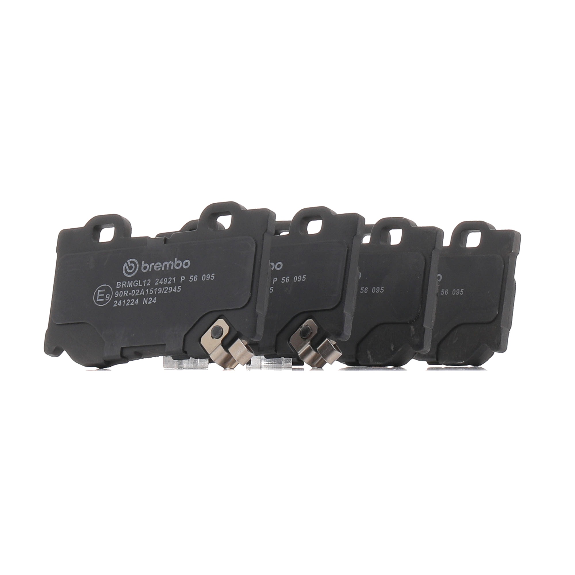 BREMBO Bremsbelagsatz NISSAN,INFINITI P 56 095 D4060JL00A,D4060JL00J,AY060NS046 AY060NS049,AY060NS064,D4060JL00K,D4M60JL00A,D4M60JL00E,AY060NS054 Image