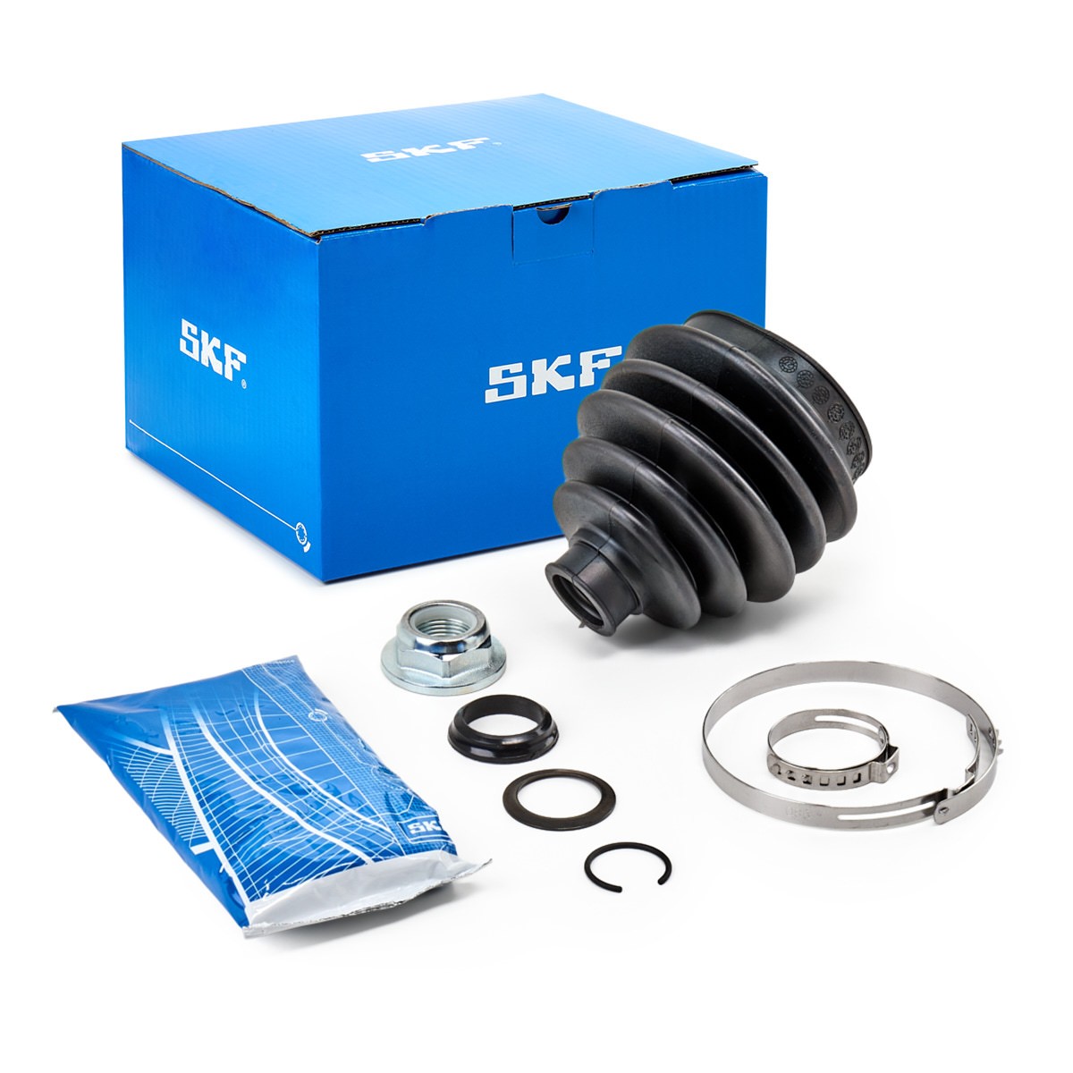 SKF Achsmanschette VW,AUDI,SKODA VKJP 3153 R Faltenbalg,Faltenbalgsatz,Antriebswellenmanschette,Faltenbalgsatz, Antriebswelle Image