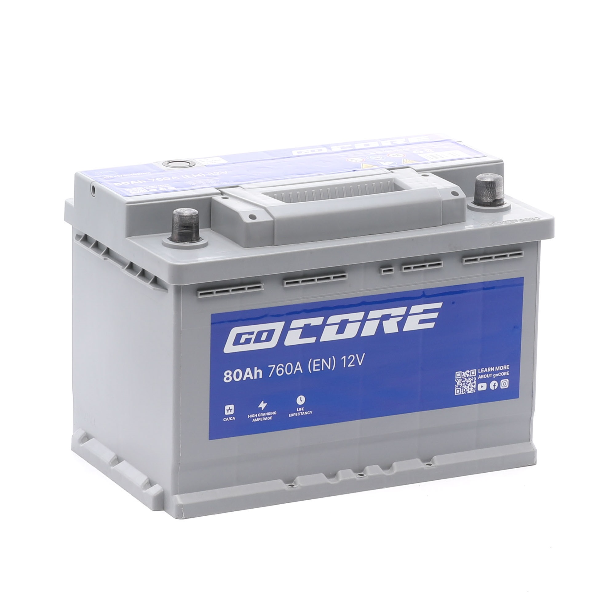goCORE Starterbatterie VW,MERCEDES-BENZ,OPEL GCA0007 7905525567,12760020,T4N13266 Autobatterie,Batterie,Fahrzeugbatterie,Akku,Akkumulator 4F0915105A Image