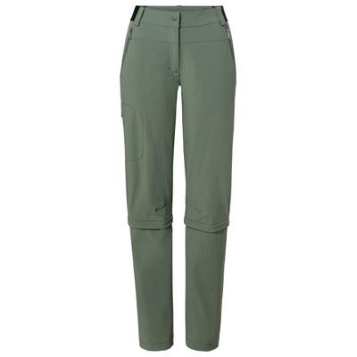 Vaude - Women's Farley Stretch Capri T-Zip Pants III - Zip-Off-Hose Gr 44 - Short oliv Image