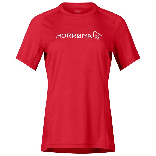 Norrøna - Women's Fjørå Equaliser Lightweight T-Shirt - Radtrikot Gr M rot