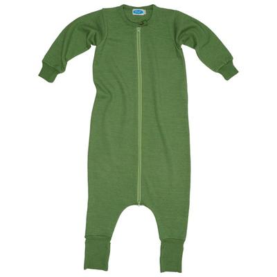 Reiff - Kid's Schlafsack Frottee mit Fuß und Arm - Kinderschlafsack Gr 86/92 Oliv