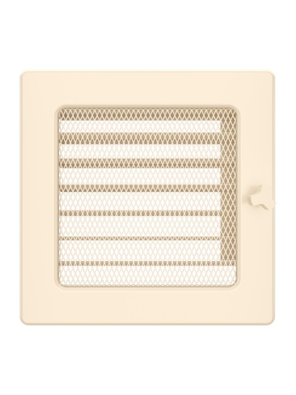 OutInFire Kaminlüftungsgitter 17x17 creme mit Rollladen Image