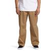 Funktionshose DC SHOES "Worker Baggy", Herren, Gr. 36(XL) / Länge 34(L), Länge 34, beige (incense), [Hauptstoff] 99% Baumwolle, 1% Elastan, Hosen