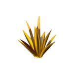 35 cm Bricolage fer jardin Tequila Agave plante Statue, Sculpture ornement pour jardin extérieur