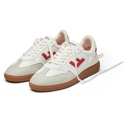 Sneaker FLAMINGOS LIFE "BURELA SLIM", Gr. 40, panna rot, Synthetik, Textil, sportlich, Schuhe, veganer Sneaker, Obermaterial aus 70% Maisresten Image