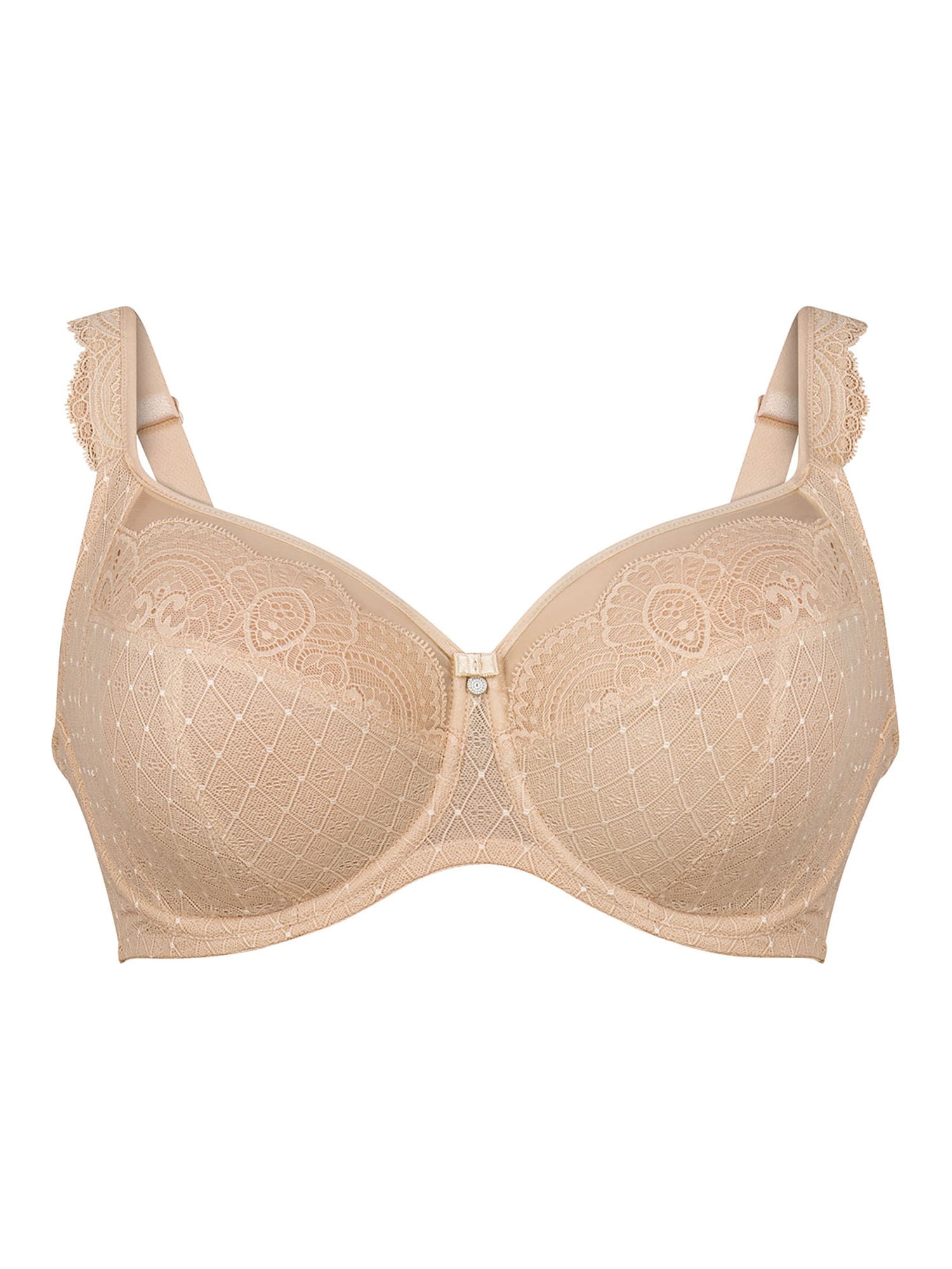 Bügel-BH ANITA "Bügel BH Selma", Damen, Gr. 90, Cup i, beige (desert), Obermaterial: 84% Polyamid PA. 16% Elasthan EL., BHs Bügel-BH Image