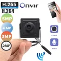 HQCAM 720P 960P 1080P Mini telecamera IP WIFI P2P Onvif Slot per scheda TF Wifi AP Wireless Mini telecamera IP Resto e antenna morbida camhi APP