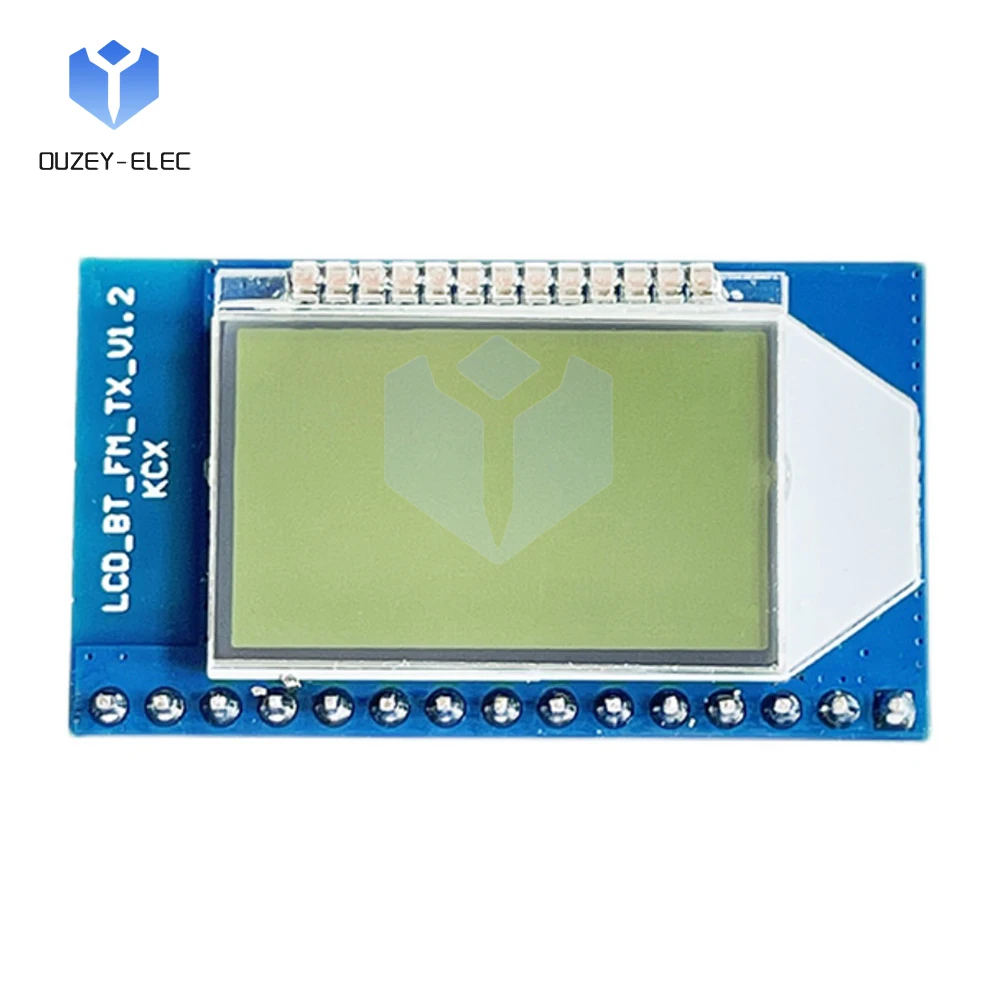 Modulo Radio FM DC 3.7V-5.0V 76-108MHz trasmettitore Audio Stereo FM regolabile modulo scheda circuito supporto Audio Bluetooth a FM
