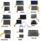 Ersatzteile oben unten und oben unten LCD-Display für Nintendo DS Lite/NDS/NDSL/NDSi XL. Neues 3DS LL XL LCD-Display