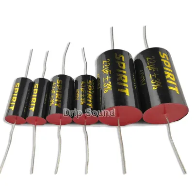 2 Stück 400 V 1 uF-33 uF Auto-Hochtöner Audio-Lautsprecher Frequenzteiler Crossover Polypropylenfolie Nichtpolaritätskondensator Image