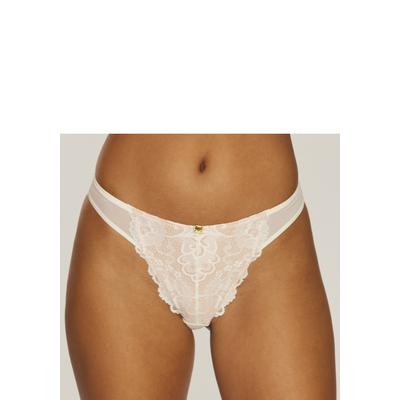 String JETTE, Damen, Gr. 36/38, beige (creme), Microtouch, Obermaterial: 83% Polyamid, 17% Elasthan, figurbetont, Unterh