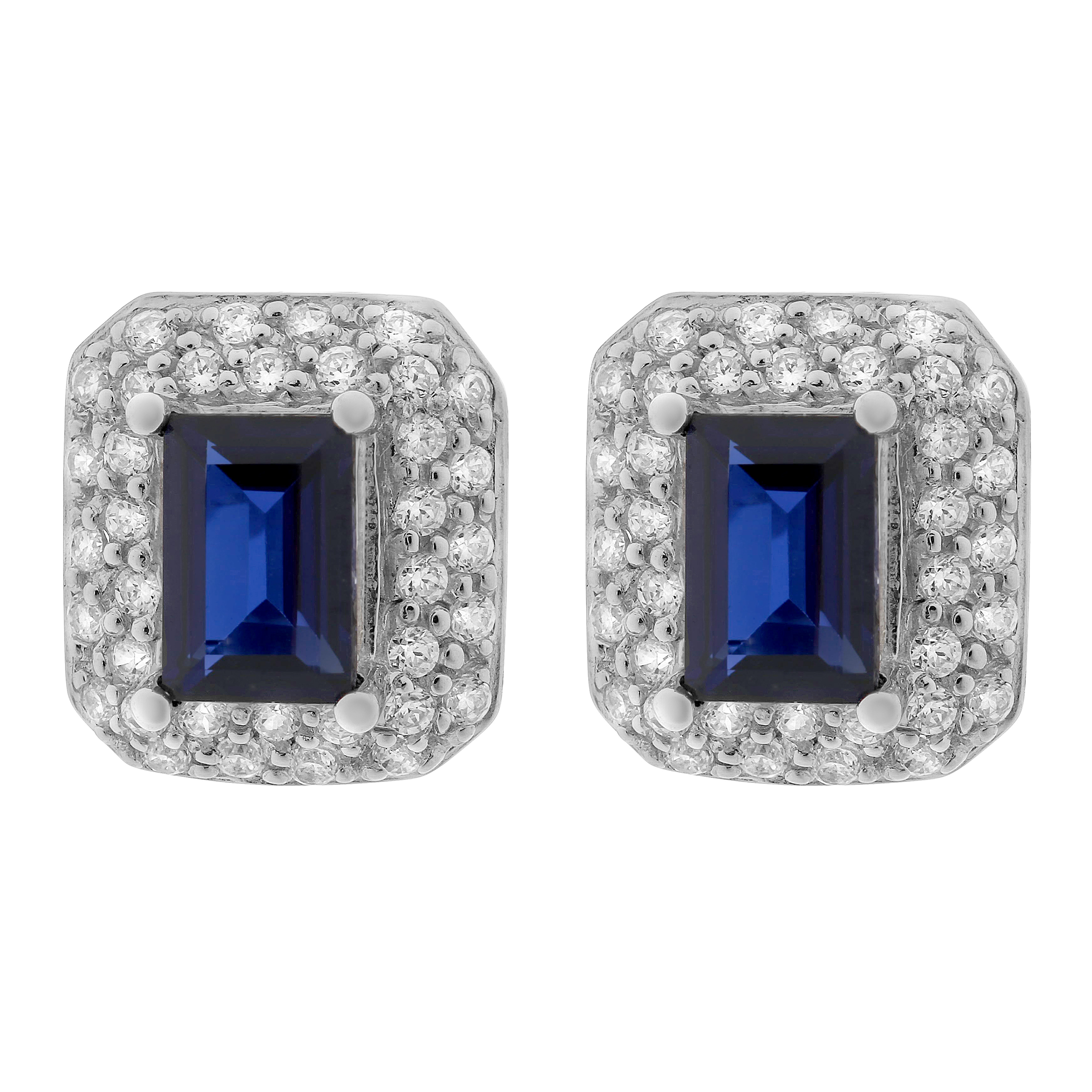 Orphelia 'Jackie' Ohrstecker für Damen aus 925er Sterlingsilber - Silber ZO-7237/SA Image