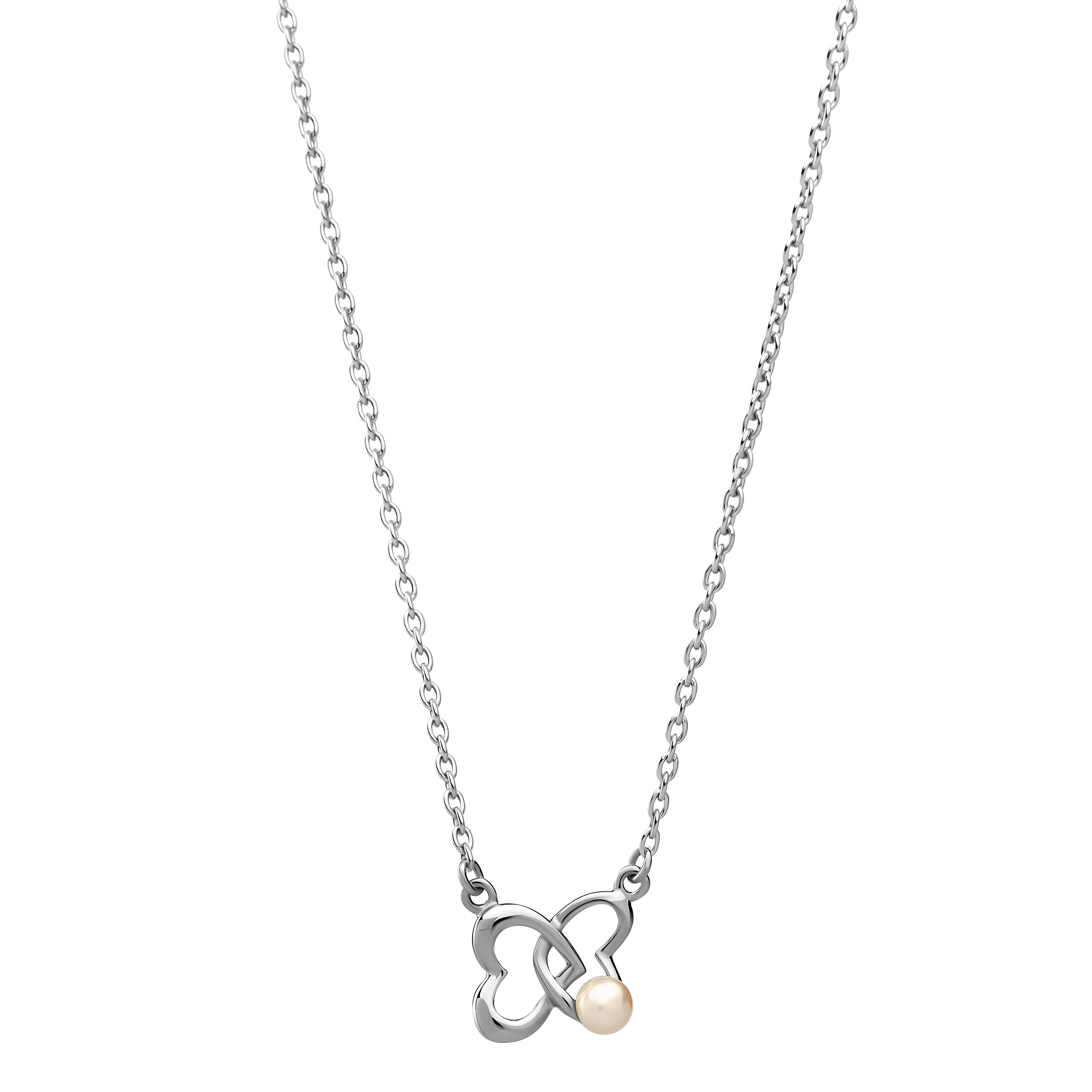 Orphelia 'Lili' Damen 925 Sterling Silber Set: Kettenanhänger + Ohrringe - Silber SET-7513 Image