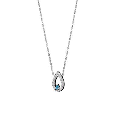 Orphelia 'Kiana' Halskette für Damen, 925er Sterlingsilber, Silber ZK-7487 Image