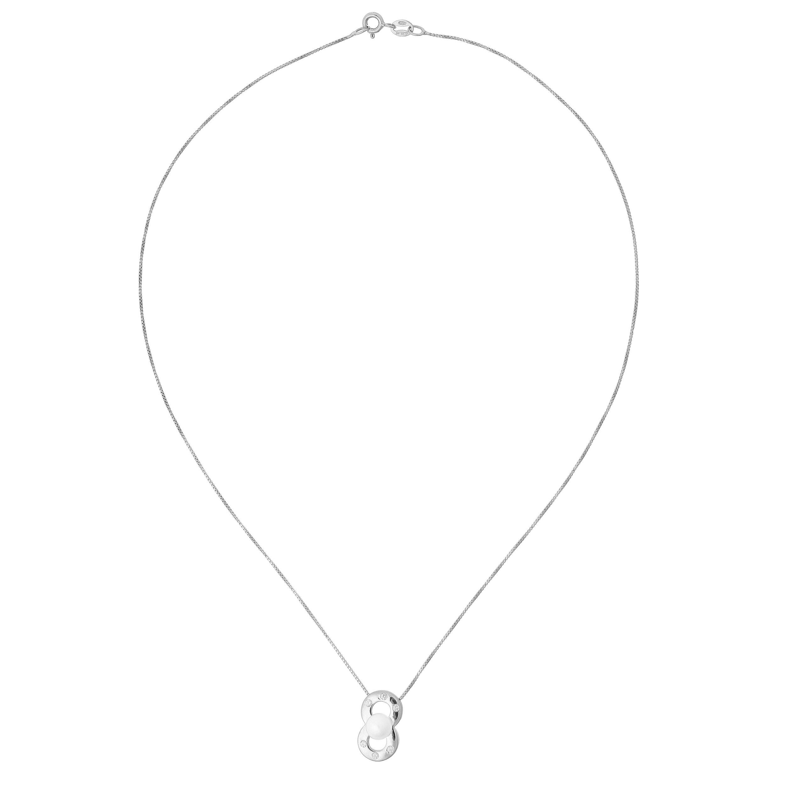 Orphelia Damen-Kette aus 925er Sterlingsilber mit Anhänger – Silber ZH-4366 Image